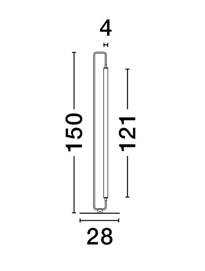 Lampadar Nova Luce WETRO 9002085