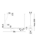 Lustra Nova Luce NOBLE 9002105