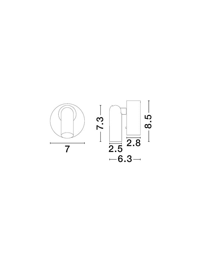 Aplica Nova Luce PICTOR 9002110