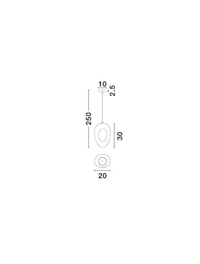 Pendul Nova Luce TEMPUS 9002685