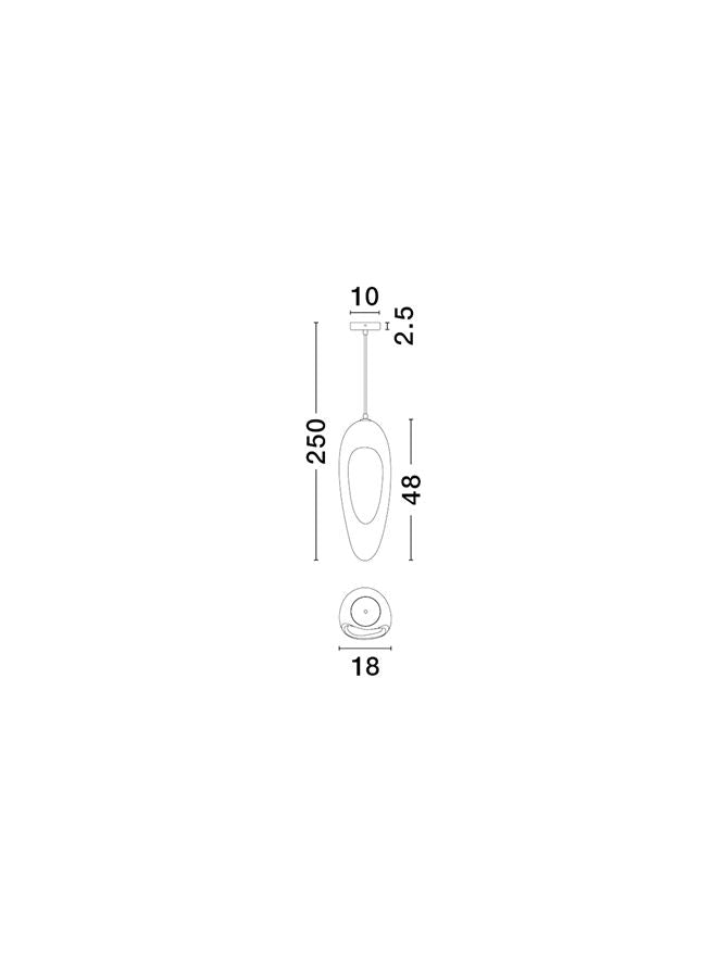Pendul Nova Luce TEMPUS 9002687