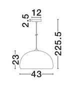 Pendul Nova Luce DAVO 9003675