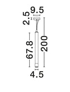 Pendul Nova Luce MUSE 9004010