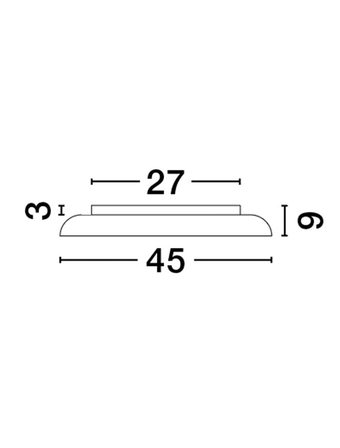 Plafoniera Nova Luce LINUS 9005643