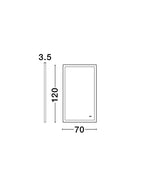 Oglinda baie Nova Luce URAL 9006015