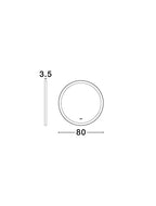 Oglinda baie Nova Luce URAL 9006017