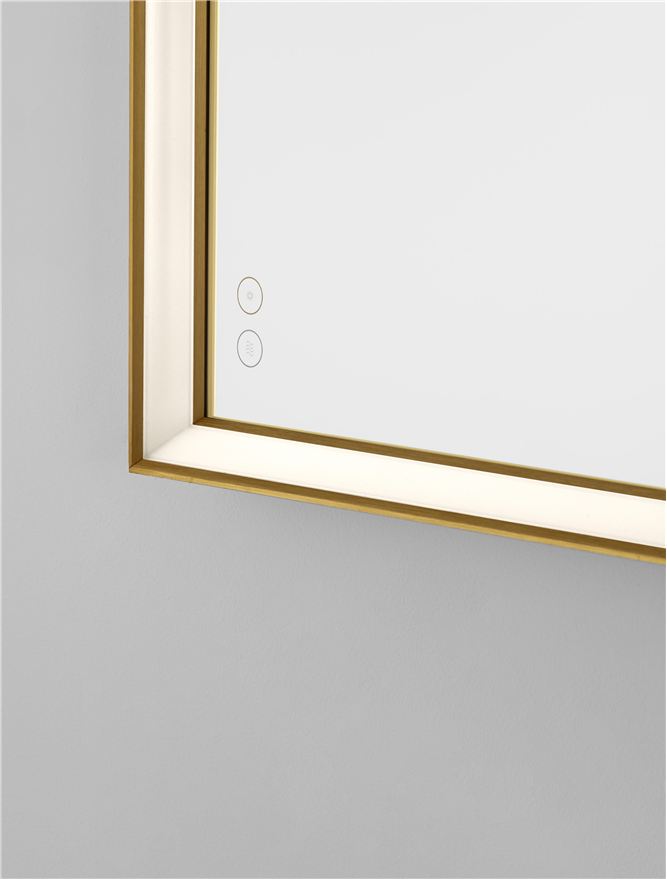Oglinda baie Nova Luce AMBOR 9006019