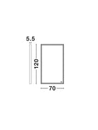 Oglinda baie Nova Luce AMBOR 9006022