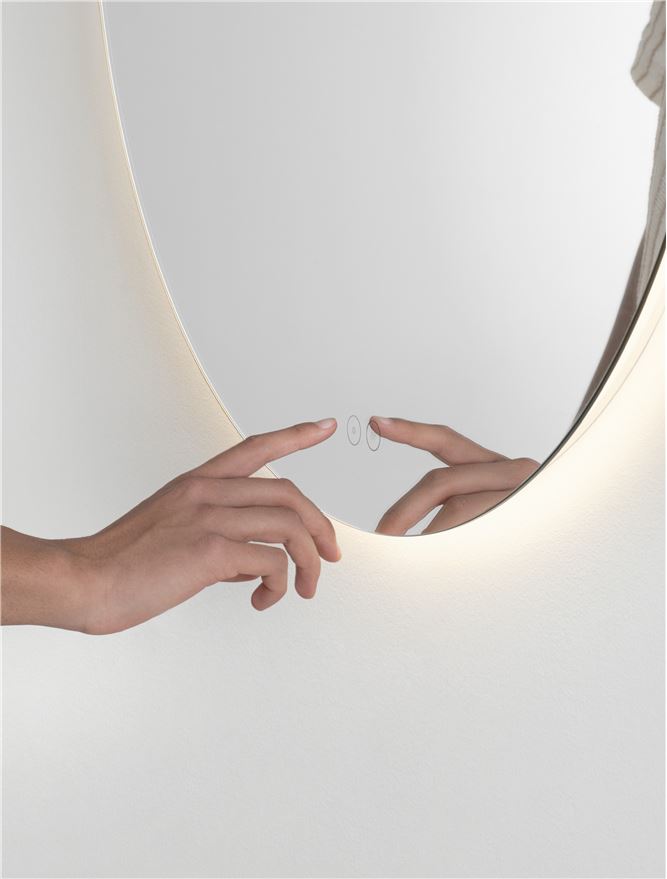 Oglinda baie Nova Luce ALDA 9006029