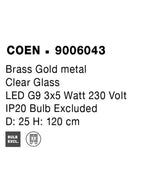 Lustra Nova Luce COEN 9006043