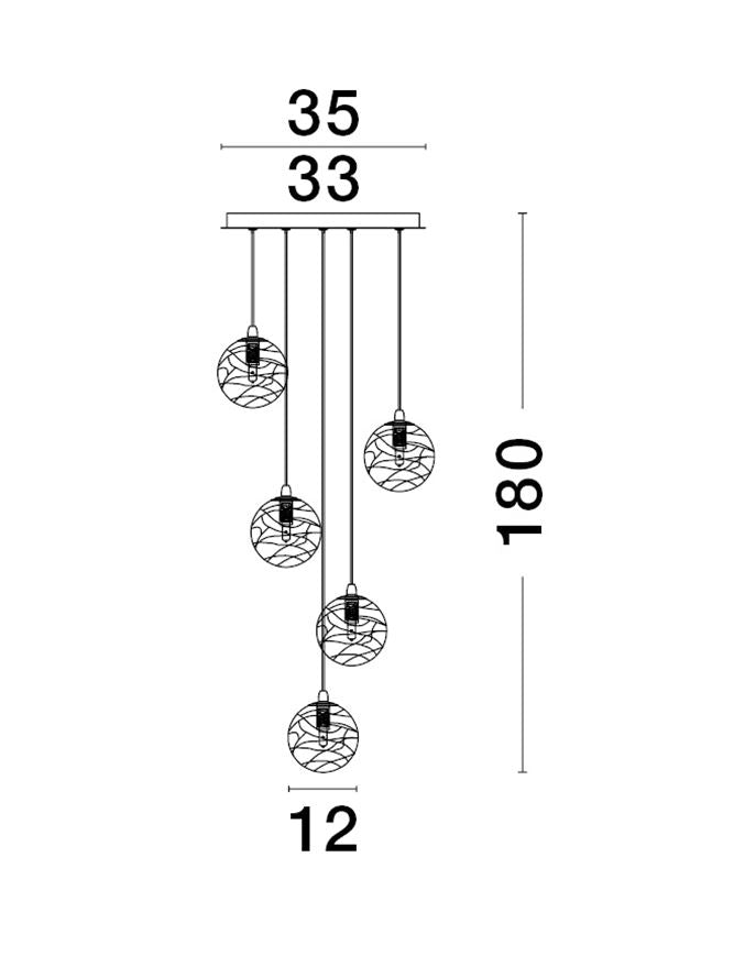 Candelabru Nova Luce COEN 9006044