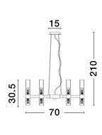 Lustra Nova Luce CENTURY 9006051