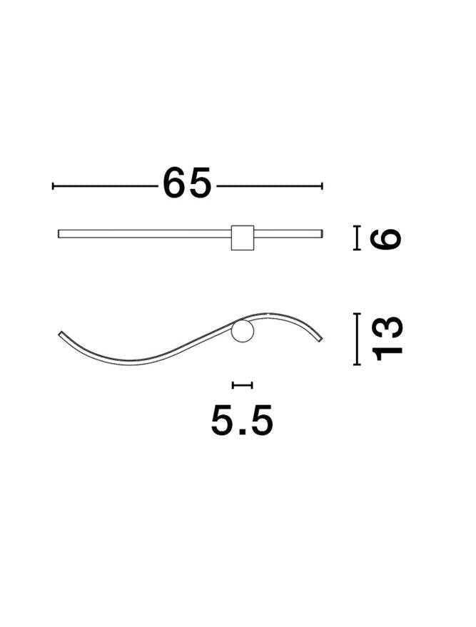Aplica Nova Luce KIMA 9006095