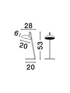 Veioza Nova Luce FLUTE 9006101