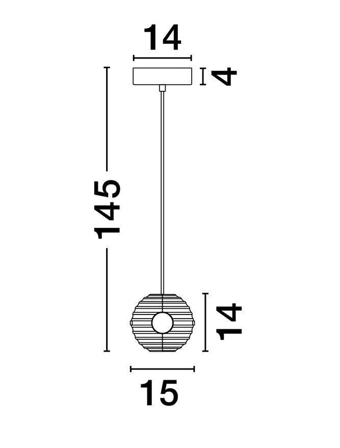 Pendul Nova Luce LAS 9009137