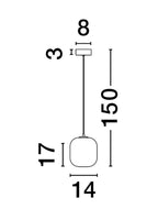 Pendul Nova Luce AELIA 9009140