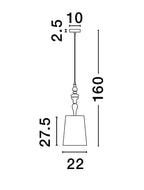 Pendul Nova Luce DAMO 9009150