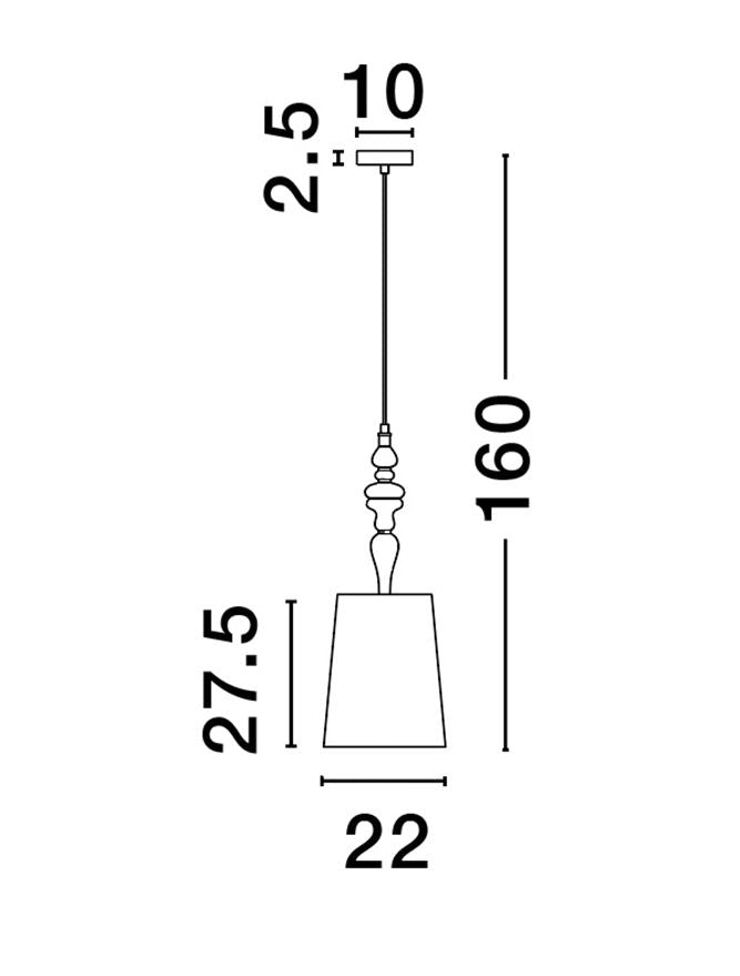Pendul Nova Luce DAMO 9009150