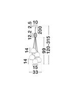 Lustra Nova Luce MELINE 9009164