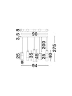 Lustra Nova Luce SANO 9009172