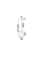 Pendul Nova Luce OBLO 9009173