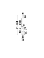 Pendul Nova Luce ULON 9009181