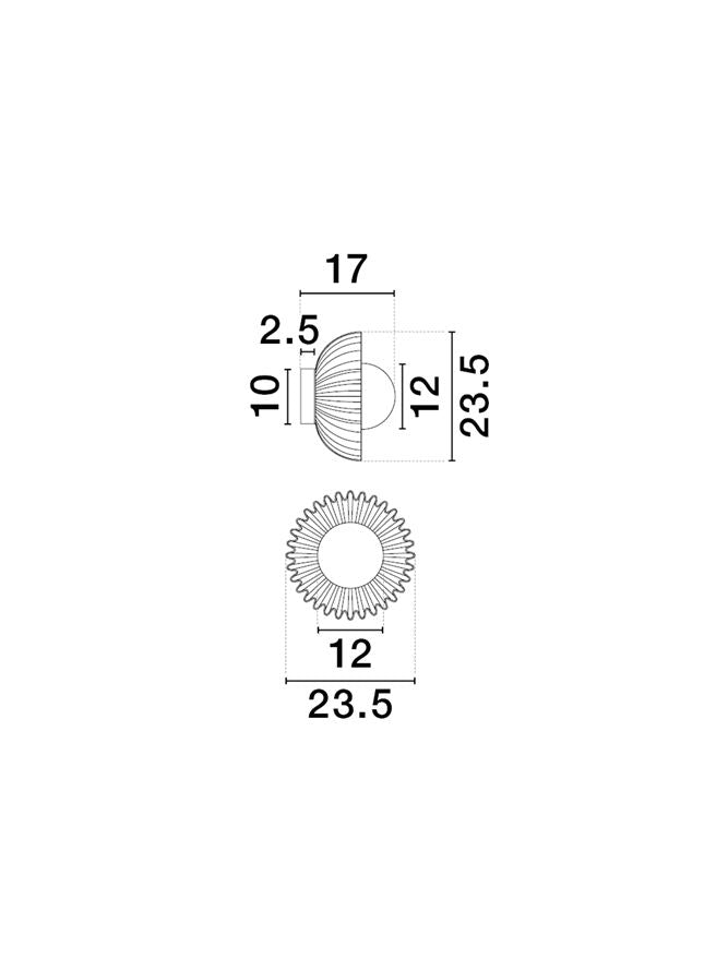 Aplica Nova Luce PETEL 9009220