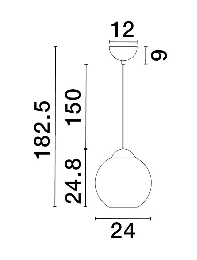 Pendul Nova Luce MIDORI 9009243