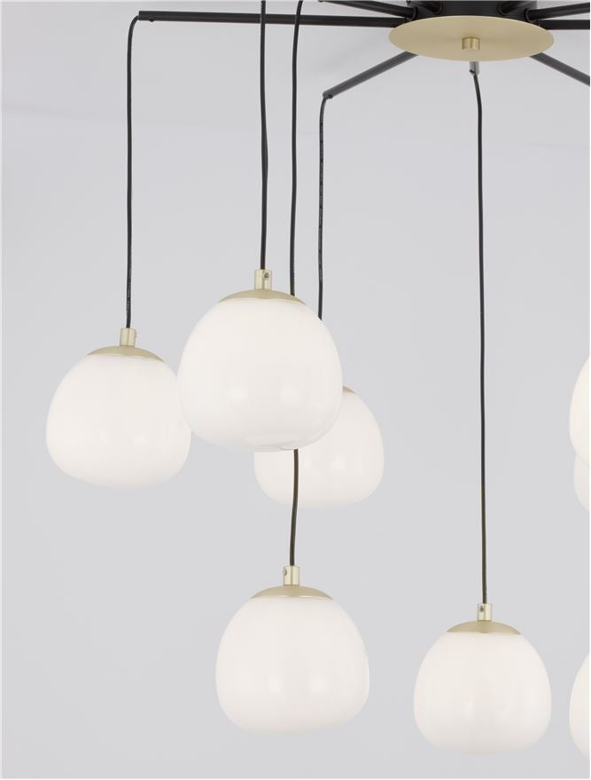 Lustra Nova Luce THE EGG 9009260