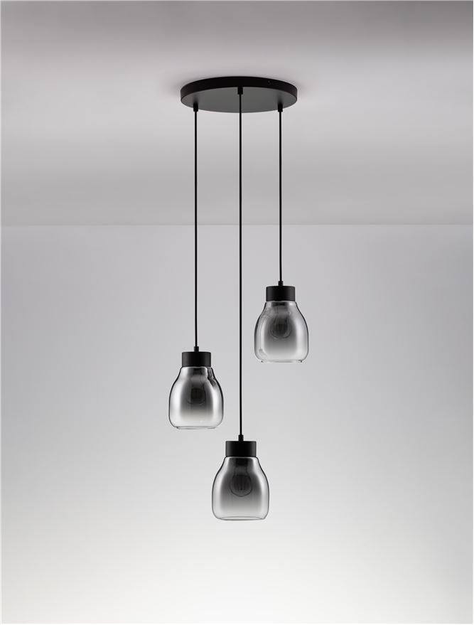 Lustra Nova Luce BLACU 9009271