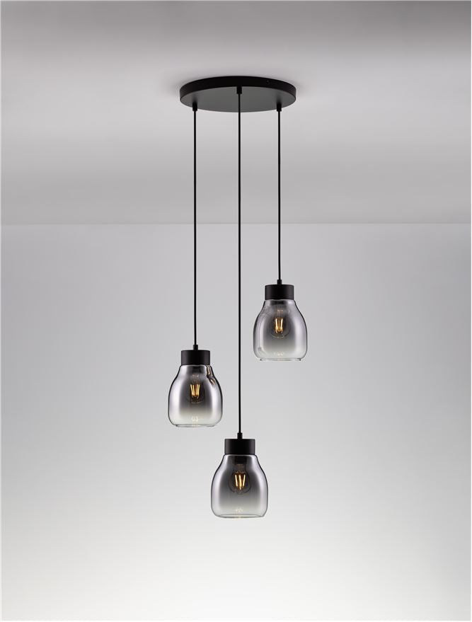 Lustra Nova Luce BLACU 9009271
