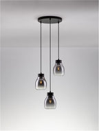 Lustra Nova Luce BLACU 9009271