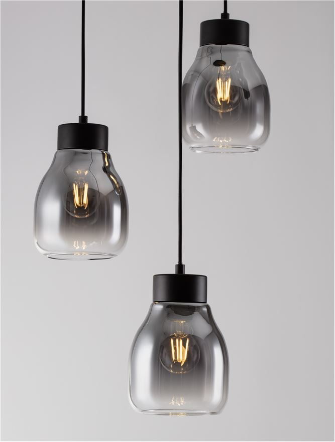 Lustra Nova Luce BLACU 9009271