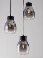 Lustra Nova Luce BLACU 9009271
