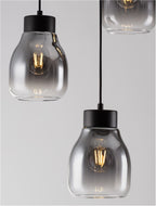 Lustra Nova Luce BLACU 9009271