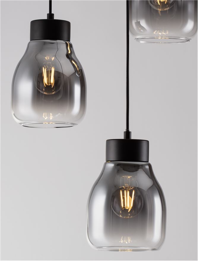 Lustra Nova Luce BLACU 9009271