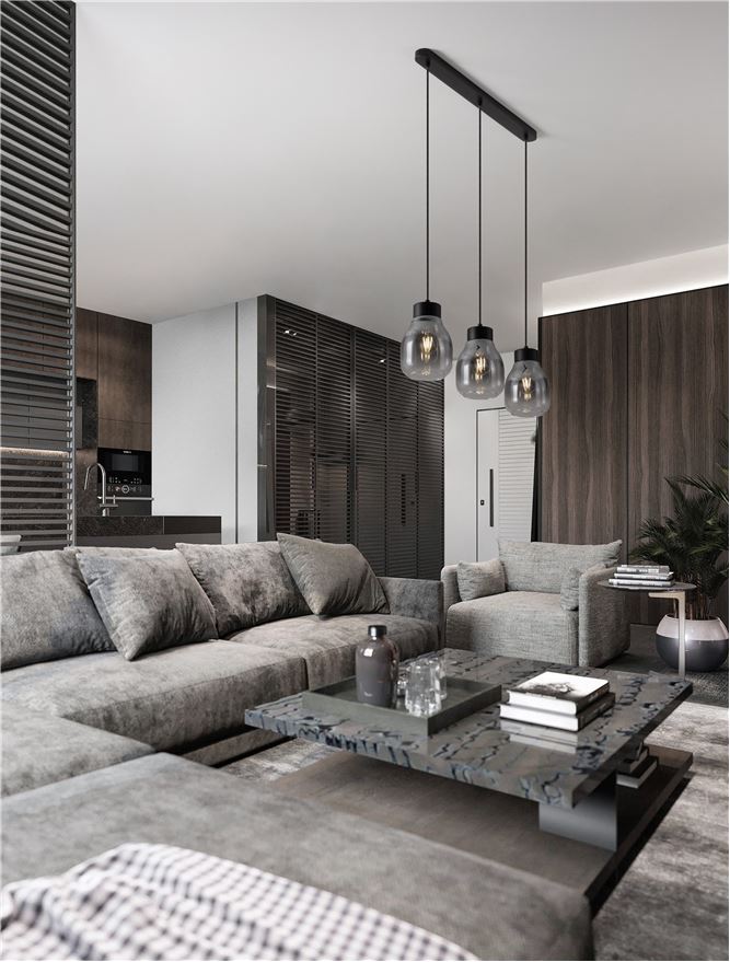 Lustra Nova Luce BLACU 9009272