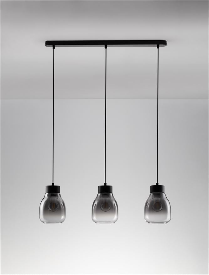 Lustra Nova Luce BLACU 9009272