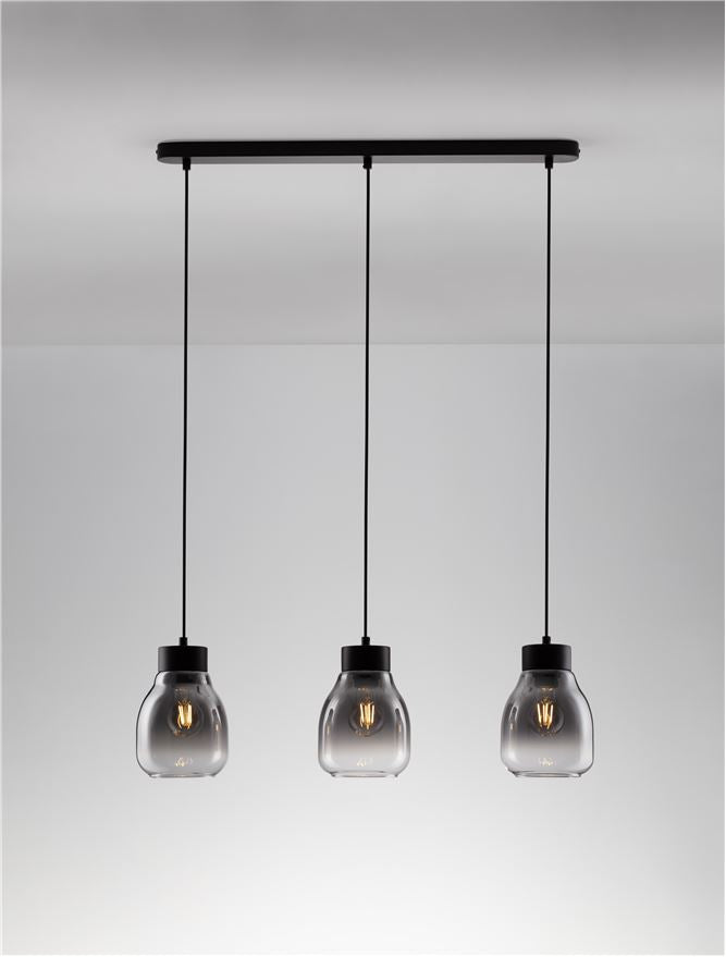 Lustra Nova Luce BLACU 9009272