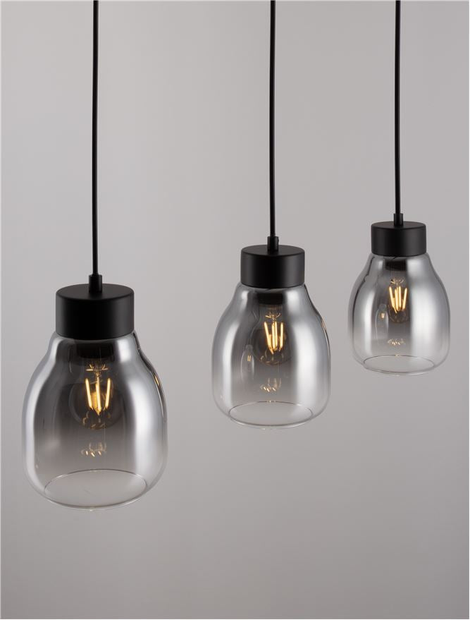 Lustra Nova Luce BLACU 9009272