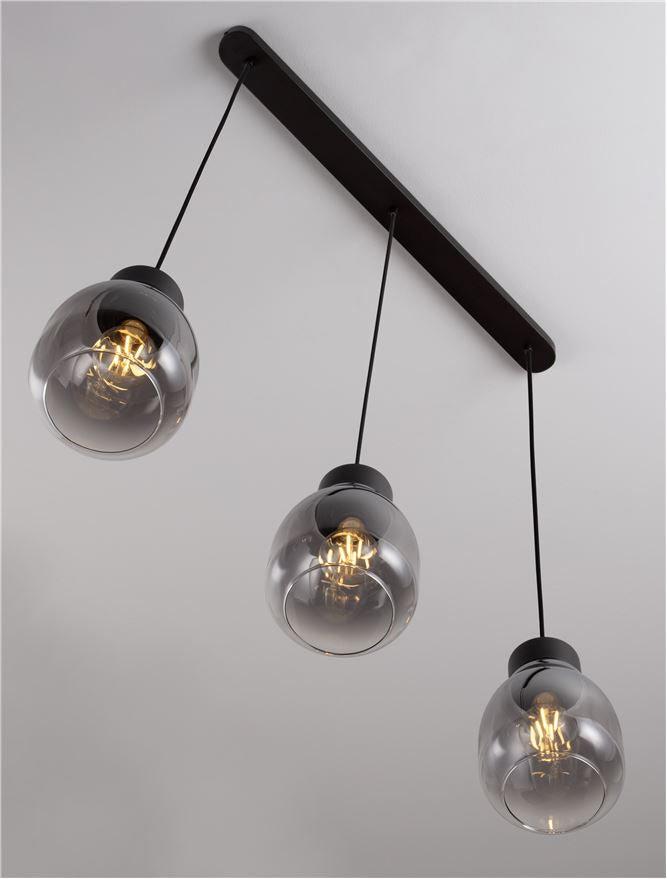 Lustra Nova Luce BLACU 9009272
