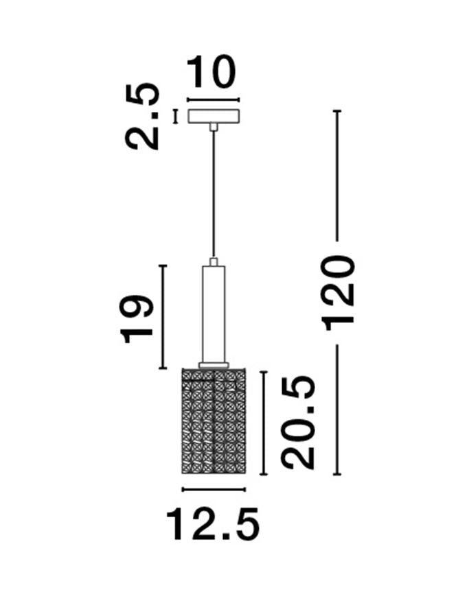 Pendul Nova Luce CERTA 9009273