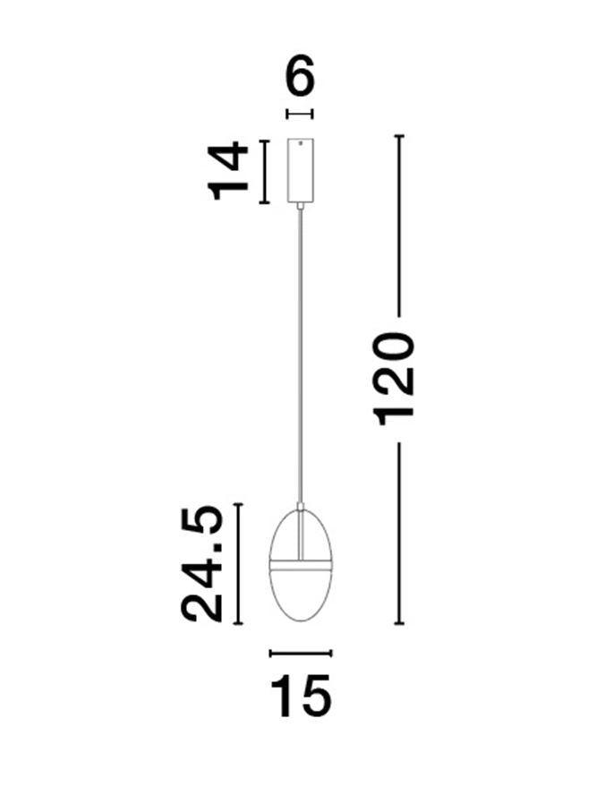 Pendul Nova Luce EGNA 9009278