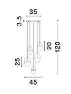 Candelabru Nova Luce EGNA 9009280
