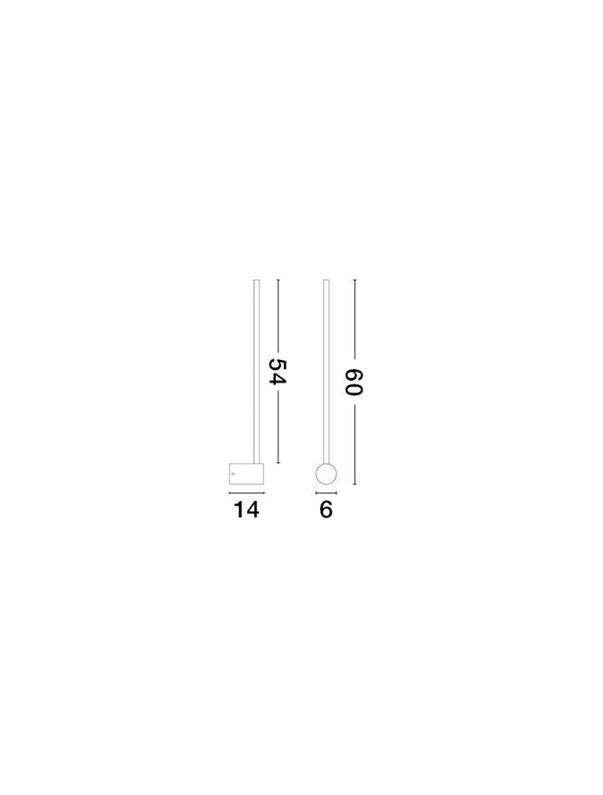 Aplica Nova Luce SYNTHESI 9009322