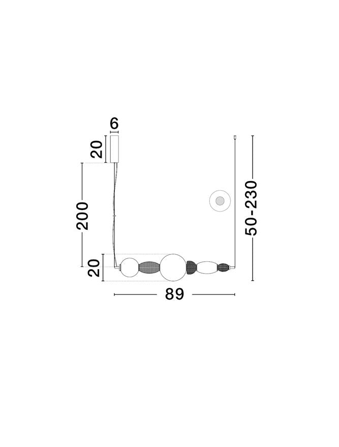 Lustra Nova Luce OBRIE 9009352