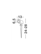 Proiector exterior fatade/plante Nova Luce INSIDE 9010002
