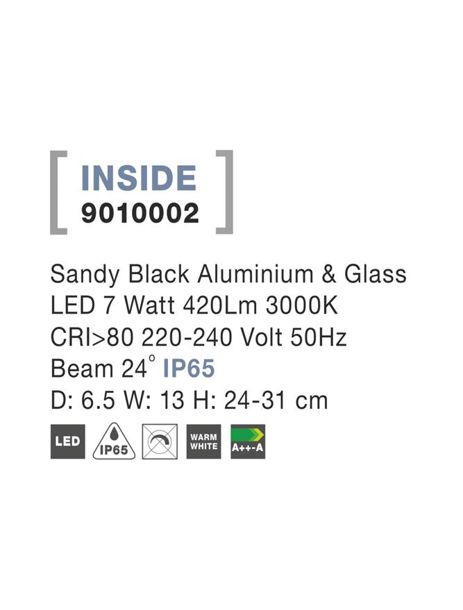 Proiector exterior fatade/plante Nova Luce INSIDE 9010002