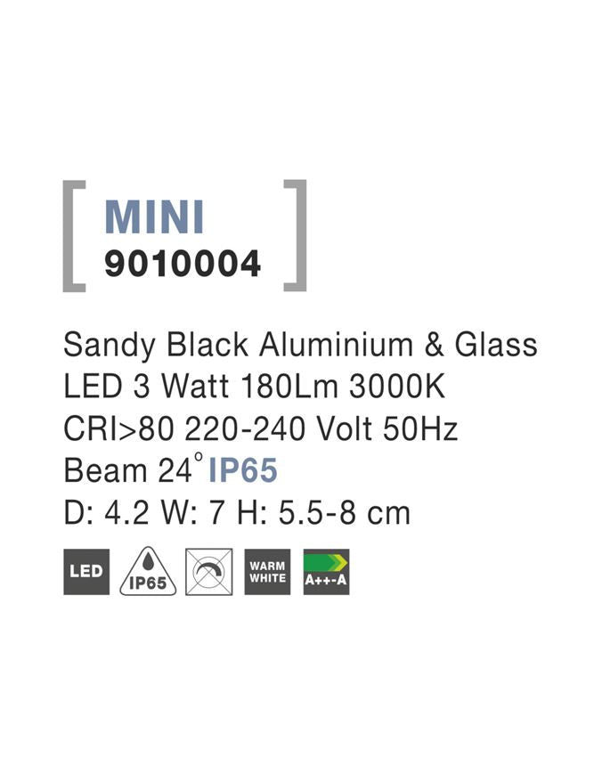 Proiector exterior fatade/plante Nova Luce MINI 9010004