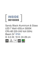 Proiector exterior fatade/plante Nova Luce INSIDE 9010005